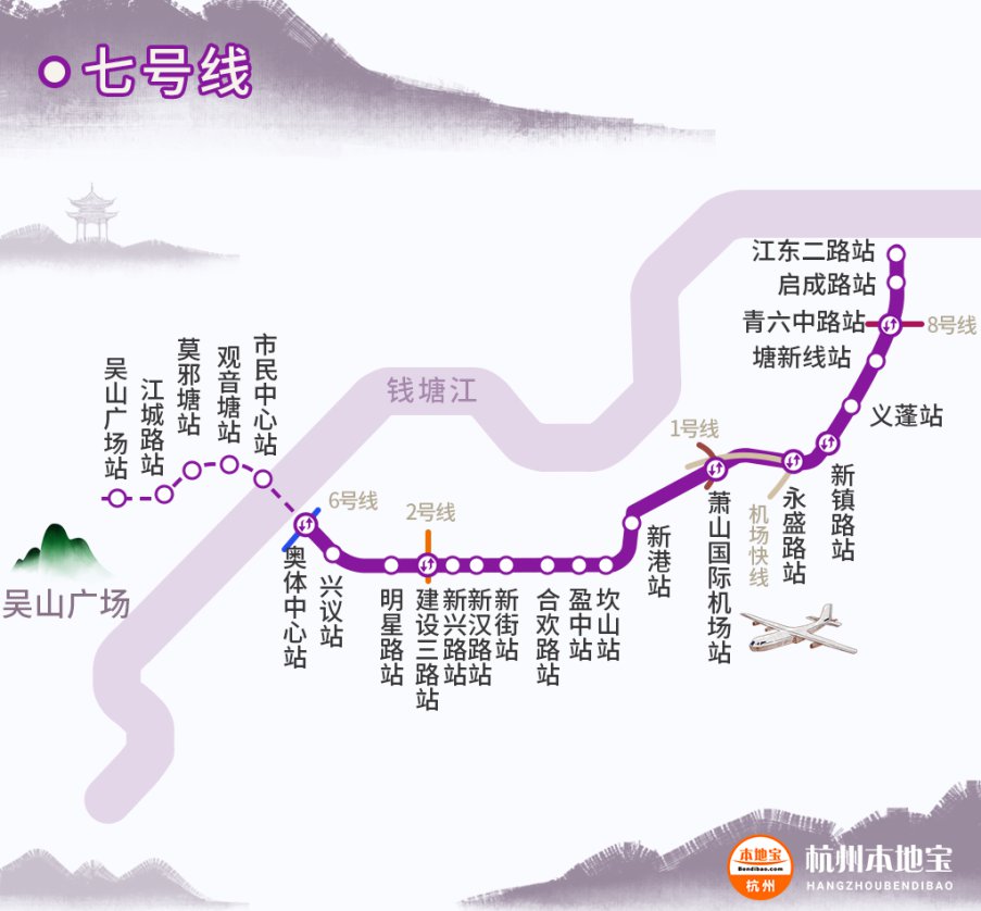 杭州地铁7号线最新调整，自信与成就感的源泉